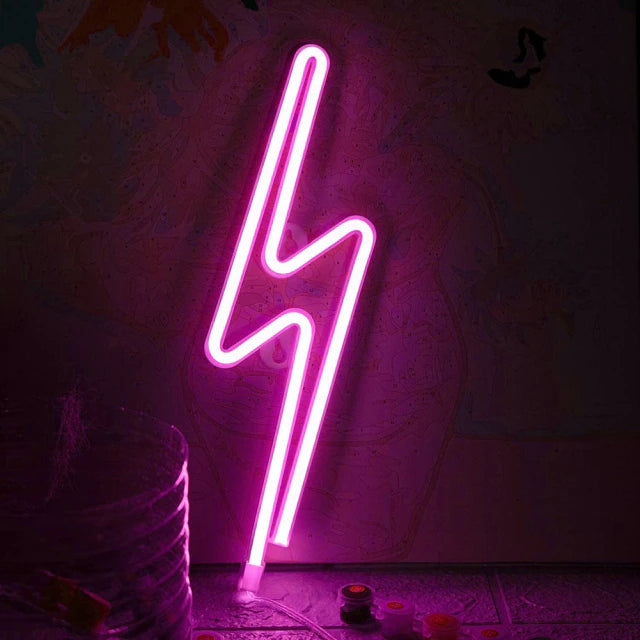Lighting Bolt Neon Sign
