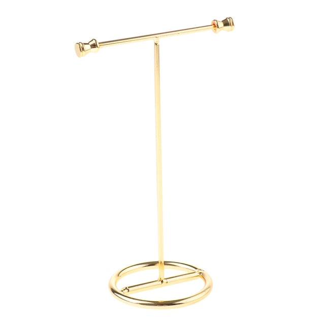 Simple Gold Jewellery Stand