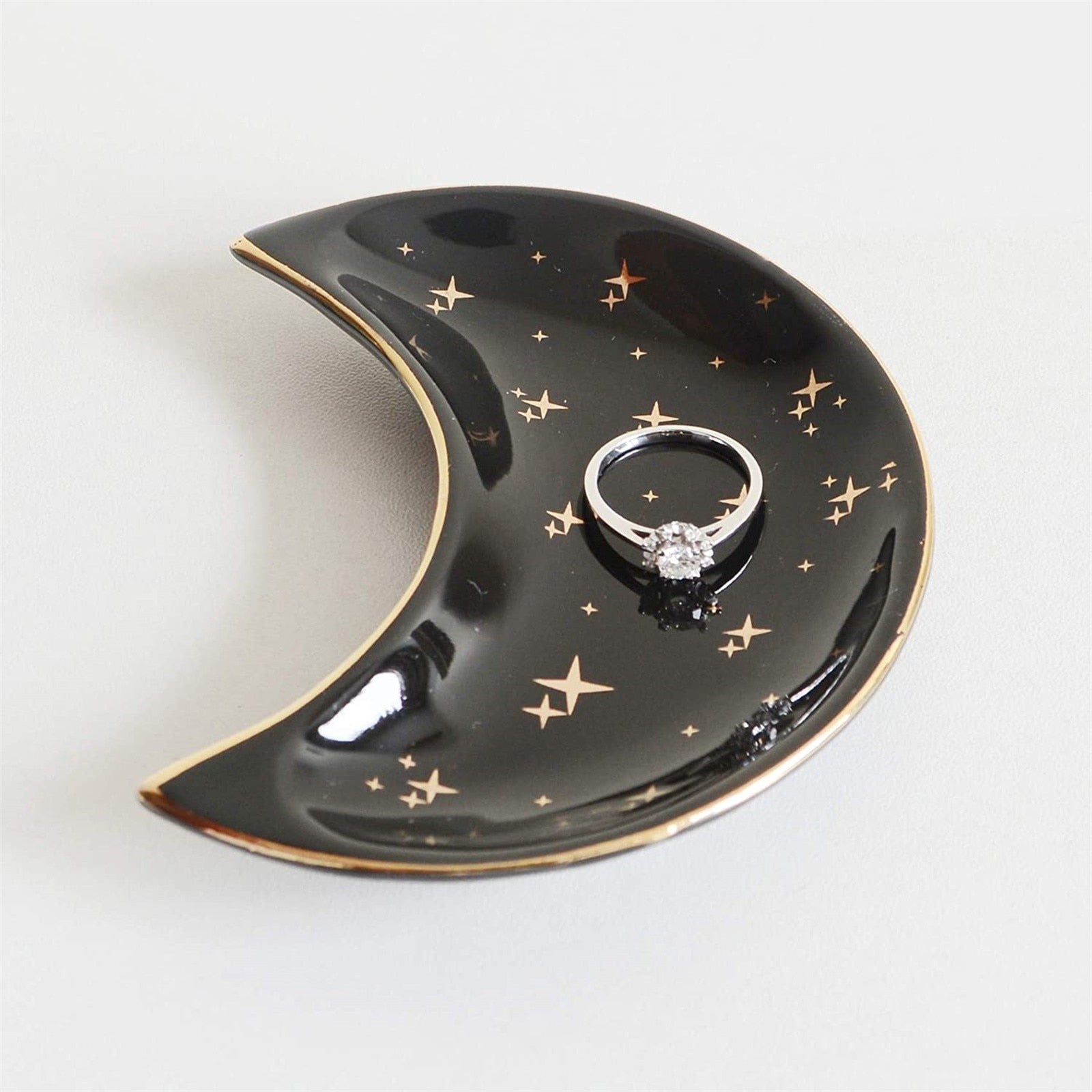 Ceramic Moon Jewelry Tray