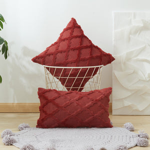 Tufted Dimond Pillow Cover